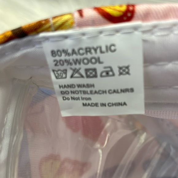 Butterfly 🦋 Pink with Multicolored Butterflies Baseball Cap - Picture 11 of 12